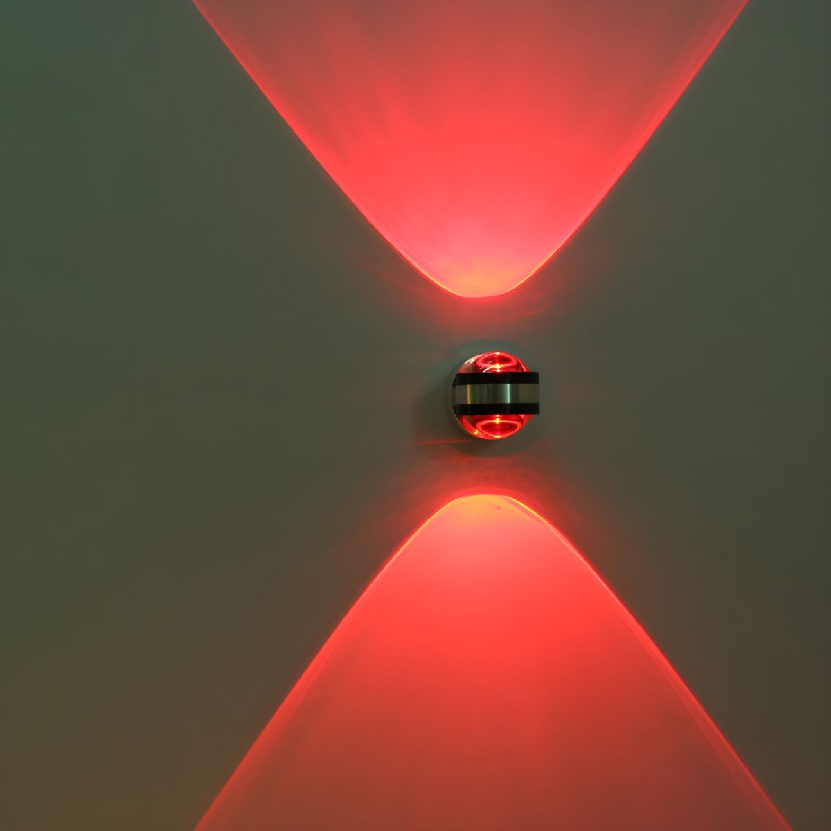 Modern LED Wall Light Crystal Aluminum- Dual-Sided  Up/Down Lighting