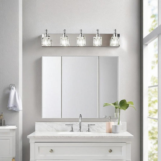 Modern Luxury Crystal Wall Lamp for Vanity, Makeup Table & Accent Wall