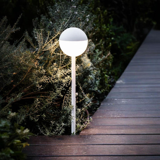 Outdoor LED Glowing Sphere Landscape Light, IP65 Lawn Lamp, Decorative Ambient Globe Light