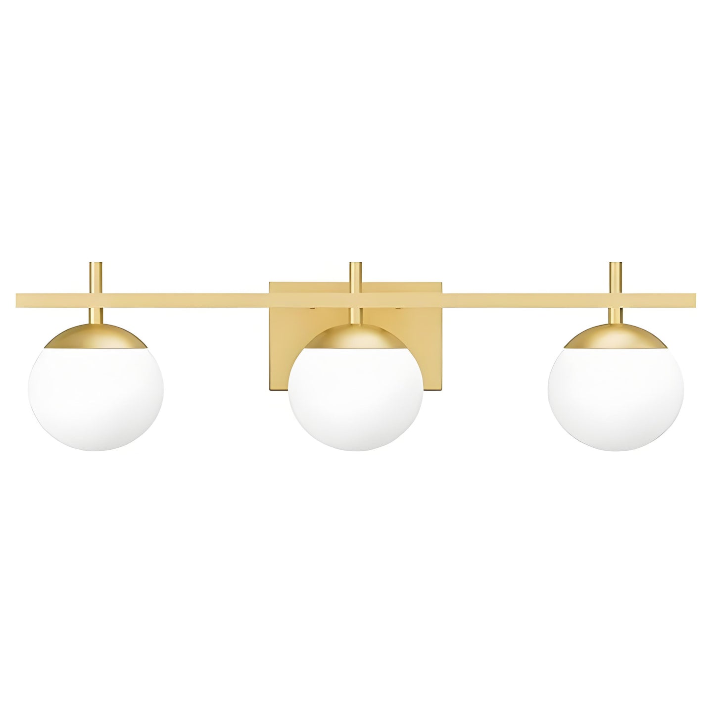 Round Glass Sphere Wall Lamp for Bedroom, Bathroom, and Accent Wall