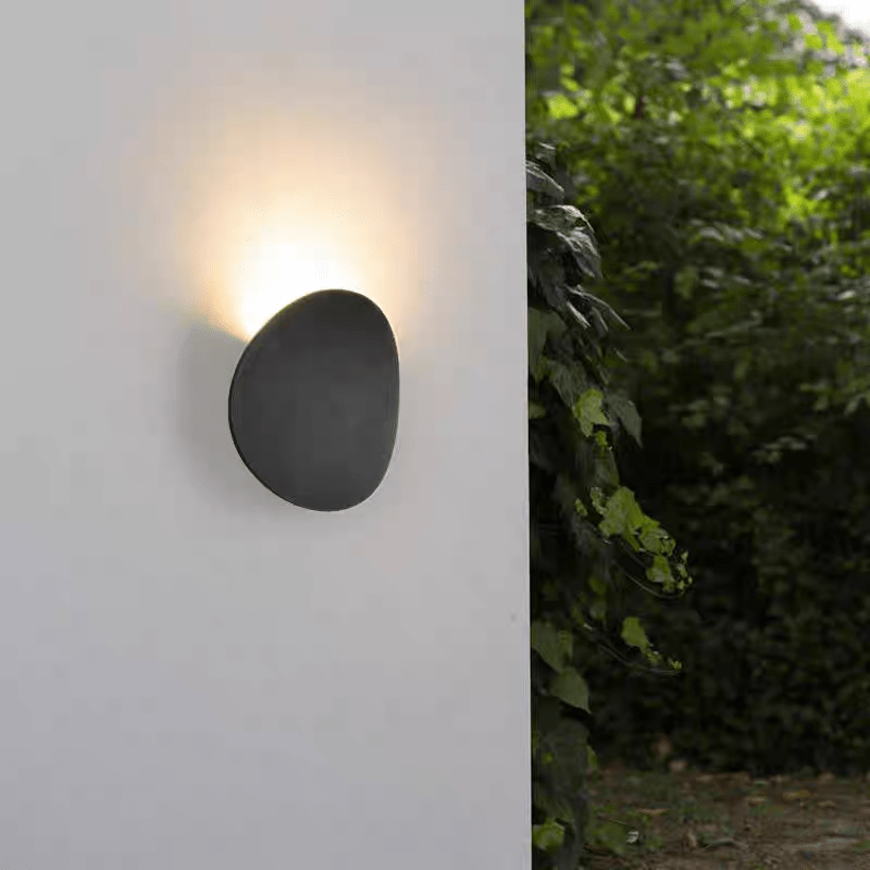 Waterproof LED Wall Light, Minimalist Outdoor Wall Sconce for Garden Patio Porch, IP65 Rated Modern Exterior Lighting