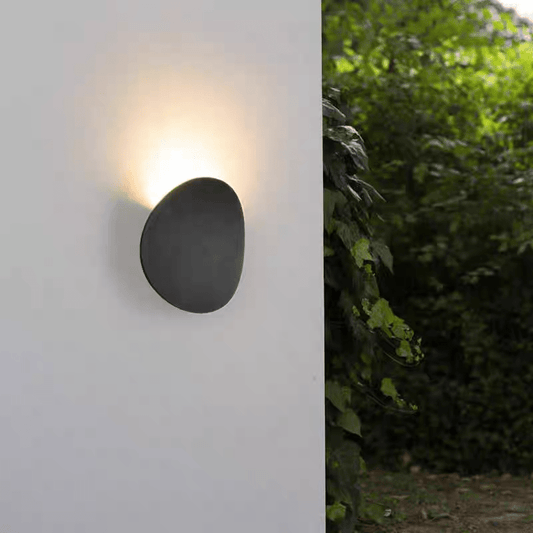 Waterproof LED Wall Light, Minimalist Outdoor Wall Sconce for Garden Patio Porch, IP65 Rated Modern Exterior Lighting